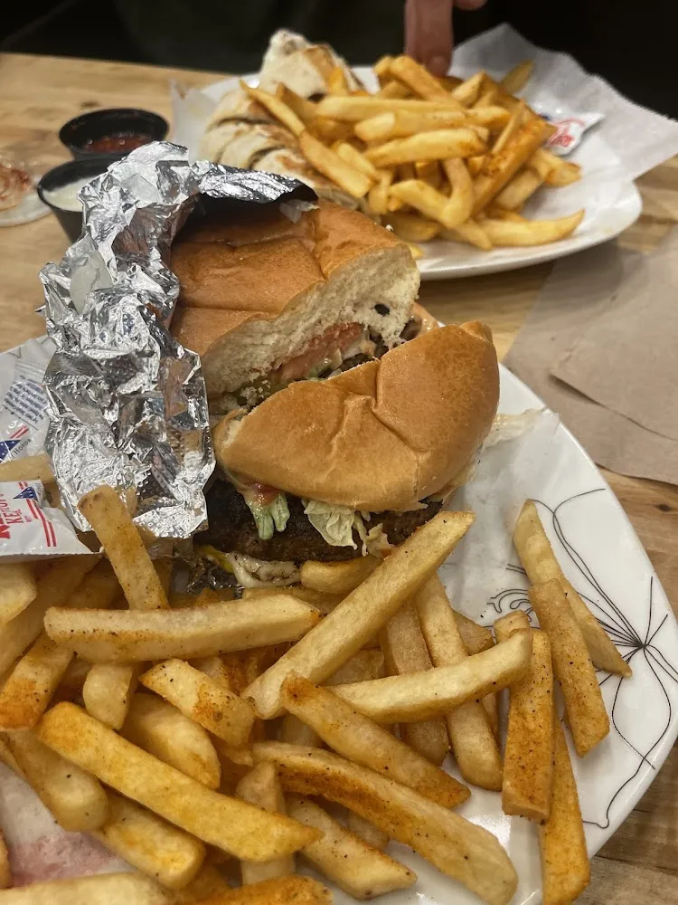 Cheeseburger and Fries